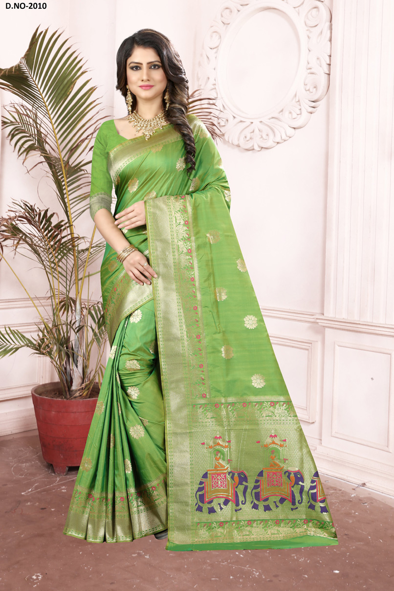 Aashirwad Vol-1 kalamkari Design Rapier Jacquard Saree Aashirwad Vol-1 kalamkari Design Rapier Jacquard Saree